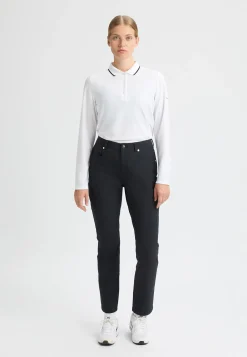 Chie Brushed Pant, Black