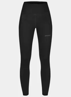 Flattering Performance Golf Tights, Black