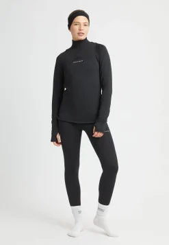 Insulate Thermo Half Zip, Black