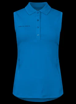 Nicky Sleeveless Poloshirt, French Blue
