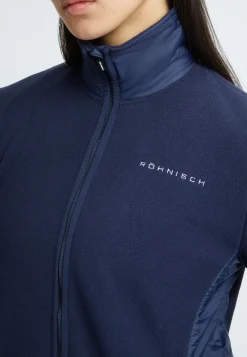 Perinne Fleece Jacket, Navy